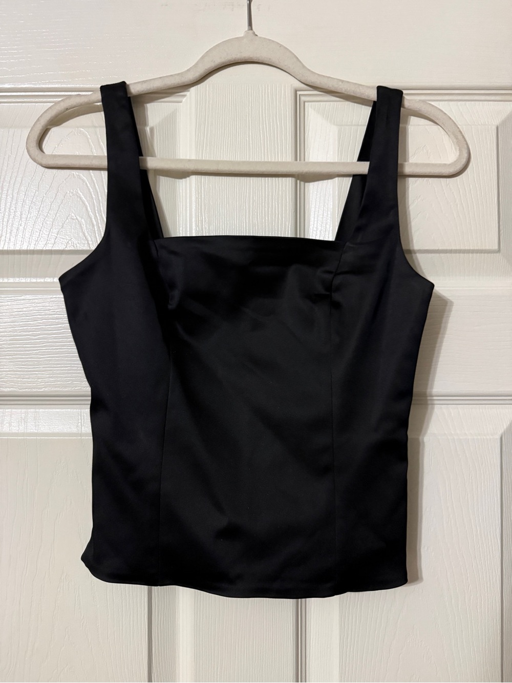 Abercrombie & Fitch Black Square-Neck Camisole